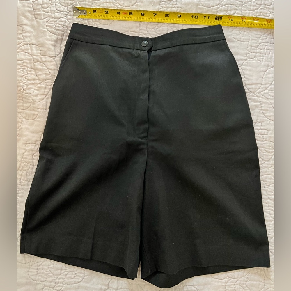 Vintage Black high waisted shorts - size 10 - S/M